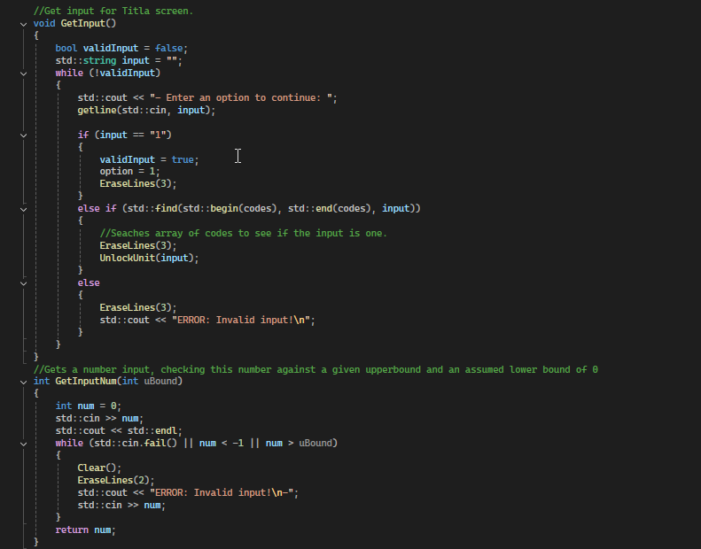Input Check Code