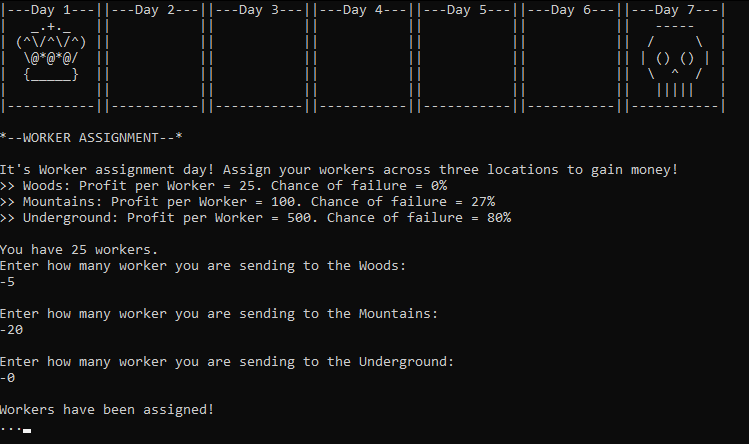 Worker Assignment