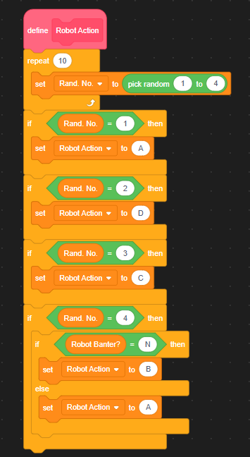 Robot AI Blocks