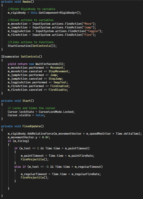Delayed Control Code Snippet