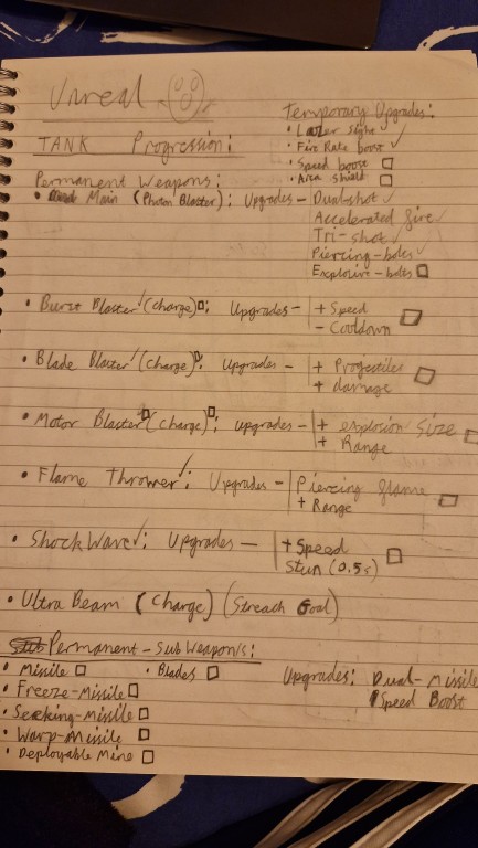 Weapon Ideas 