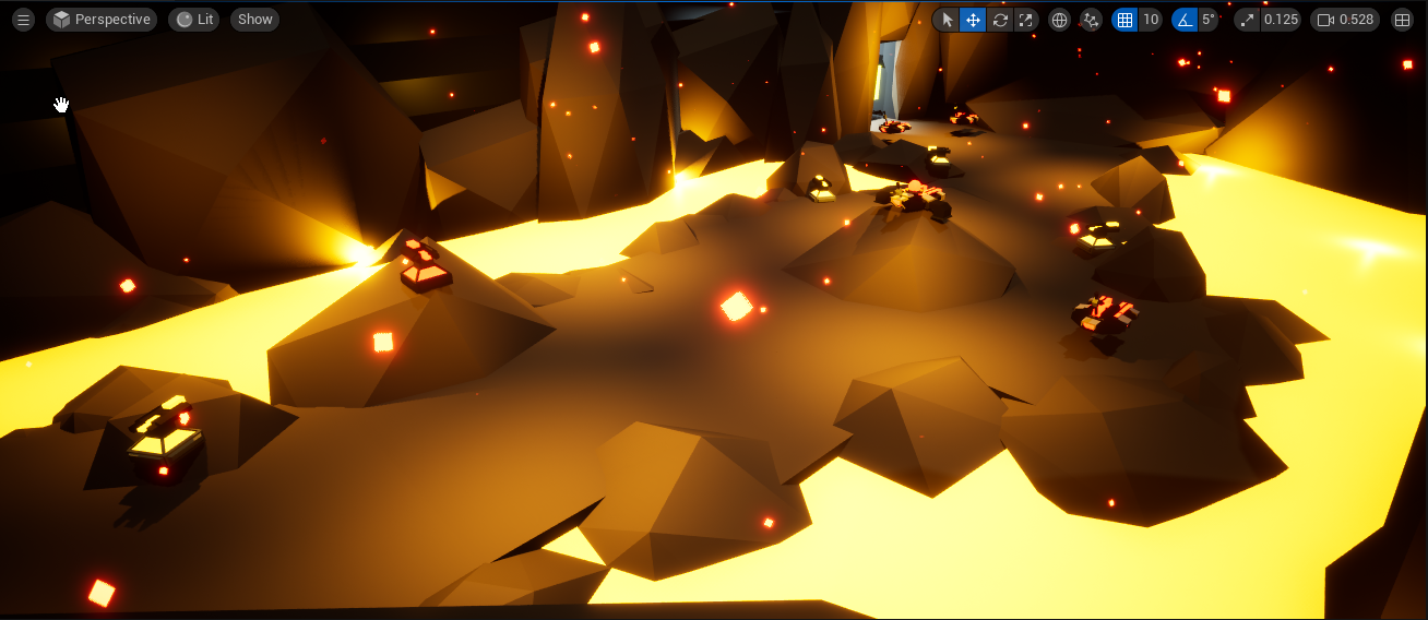Magma Cave View 1