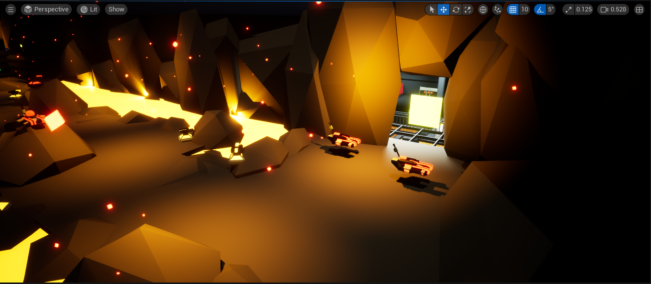 Magma Cave View 3