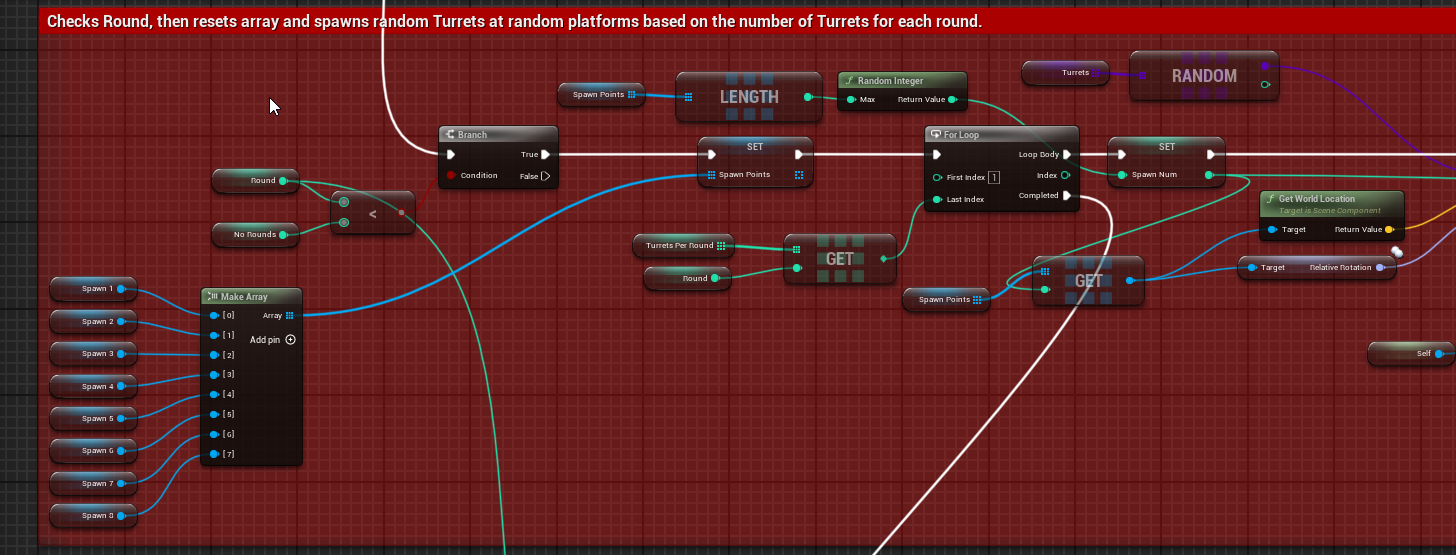 Turret Spawn Blueprint Snippet 1