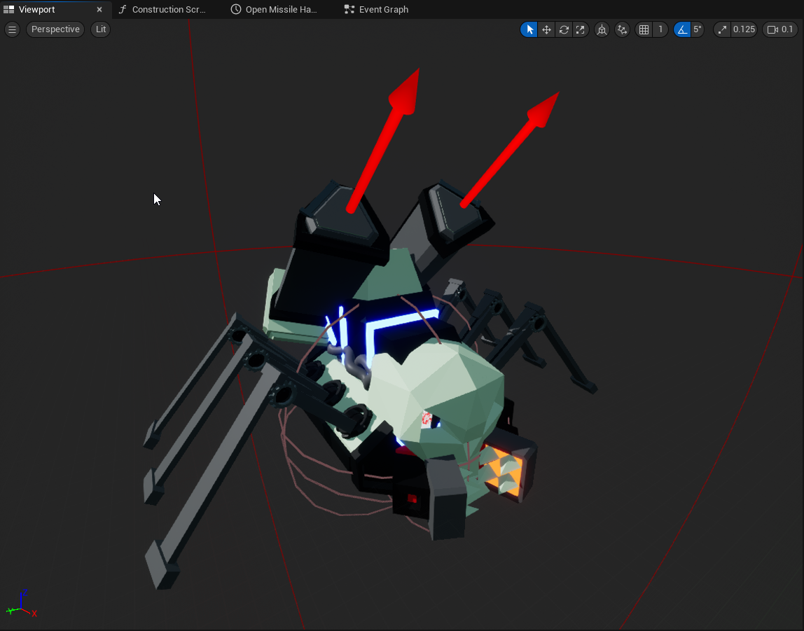 Spider Enemy Model