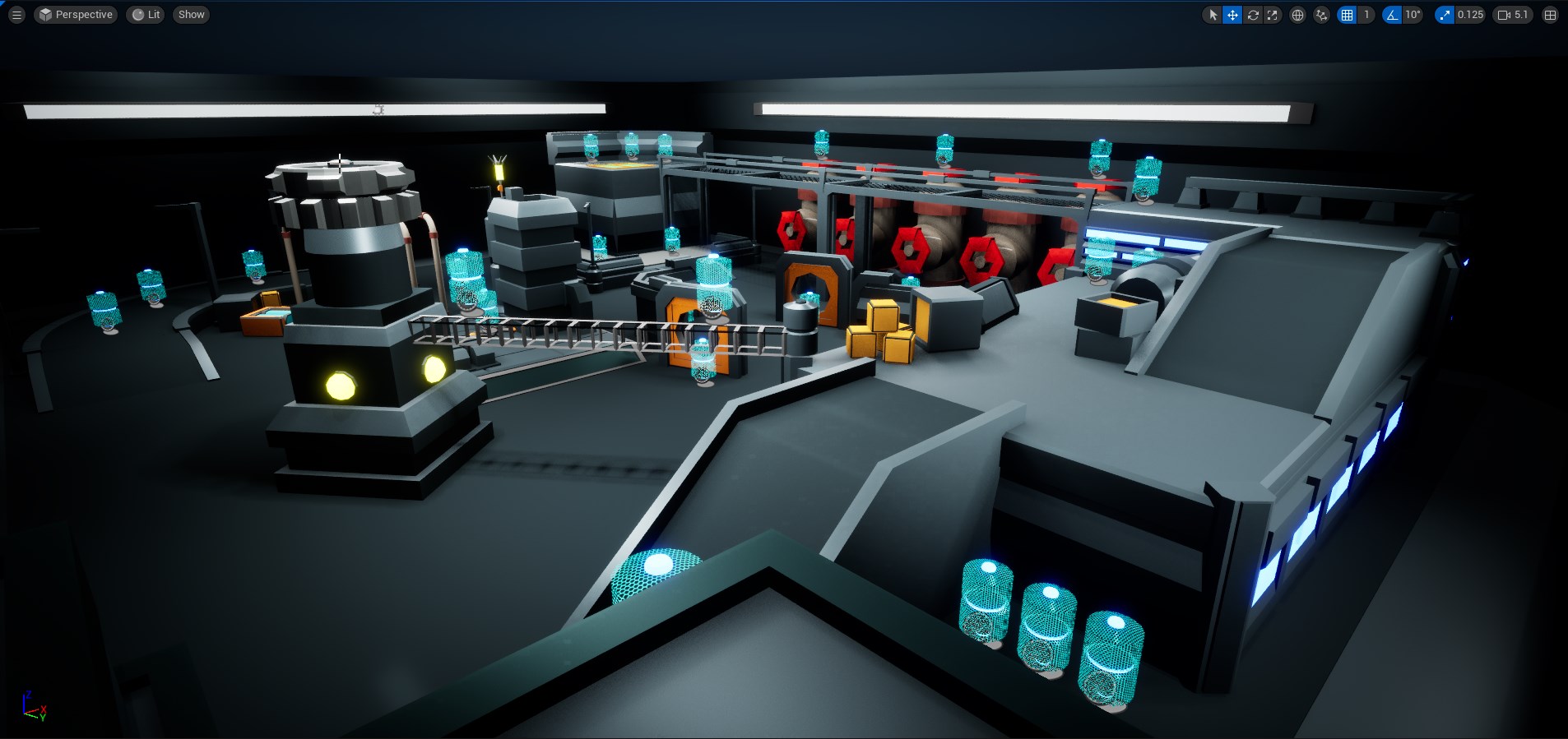 Testing Range View 1