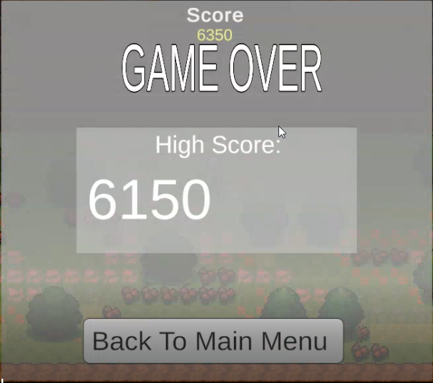 Game Over Snippet